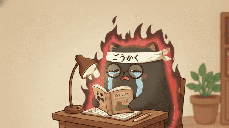 基本情報技術者試験で595点・500点台…何回落ちても大丈夫なリベンジ戦略